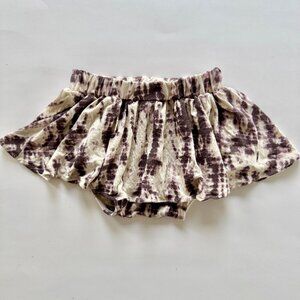 Kate Quinn Skirted Bloomer | Modal Purple Tie Dye Skirt | 12–18M